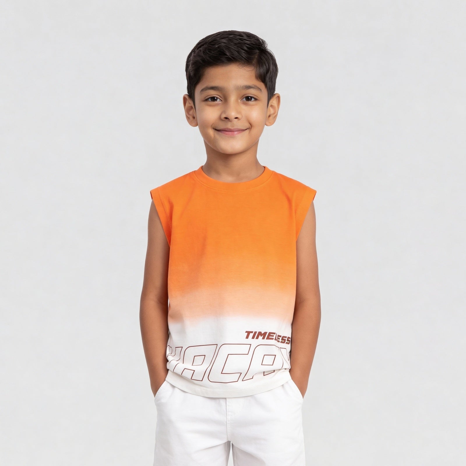 Boys Cotton Printed T-Shirt
