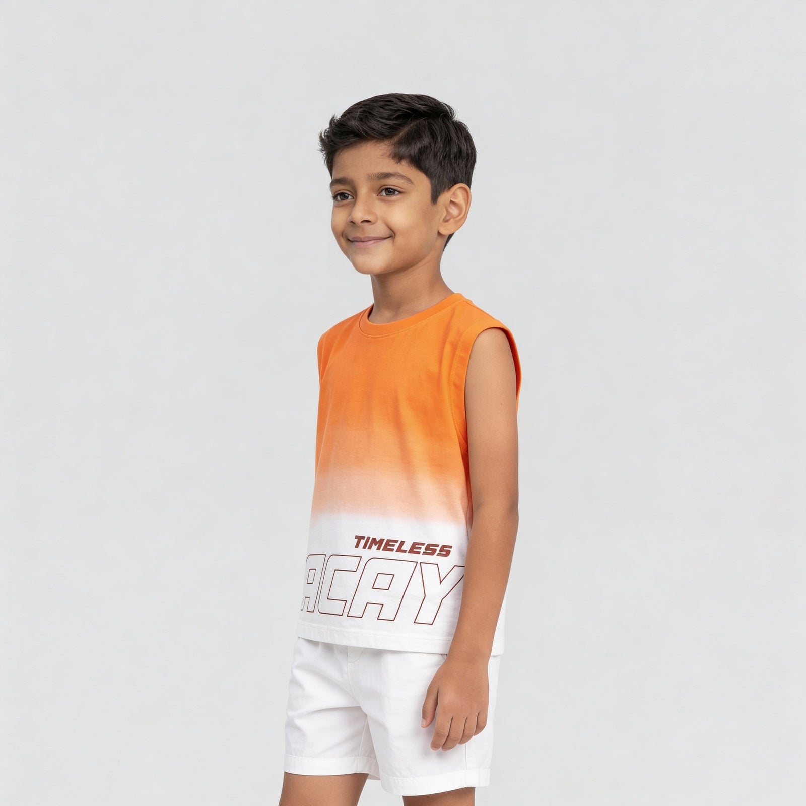 Boys Cotton Printed T-Shirt