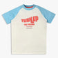 Boys Cotton Printed Crew Neck T-Shirt