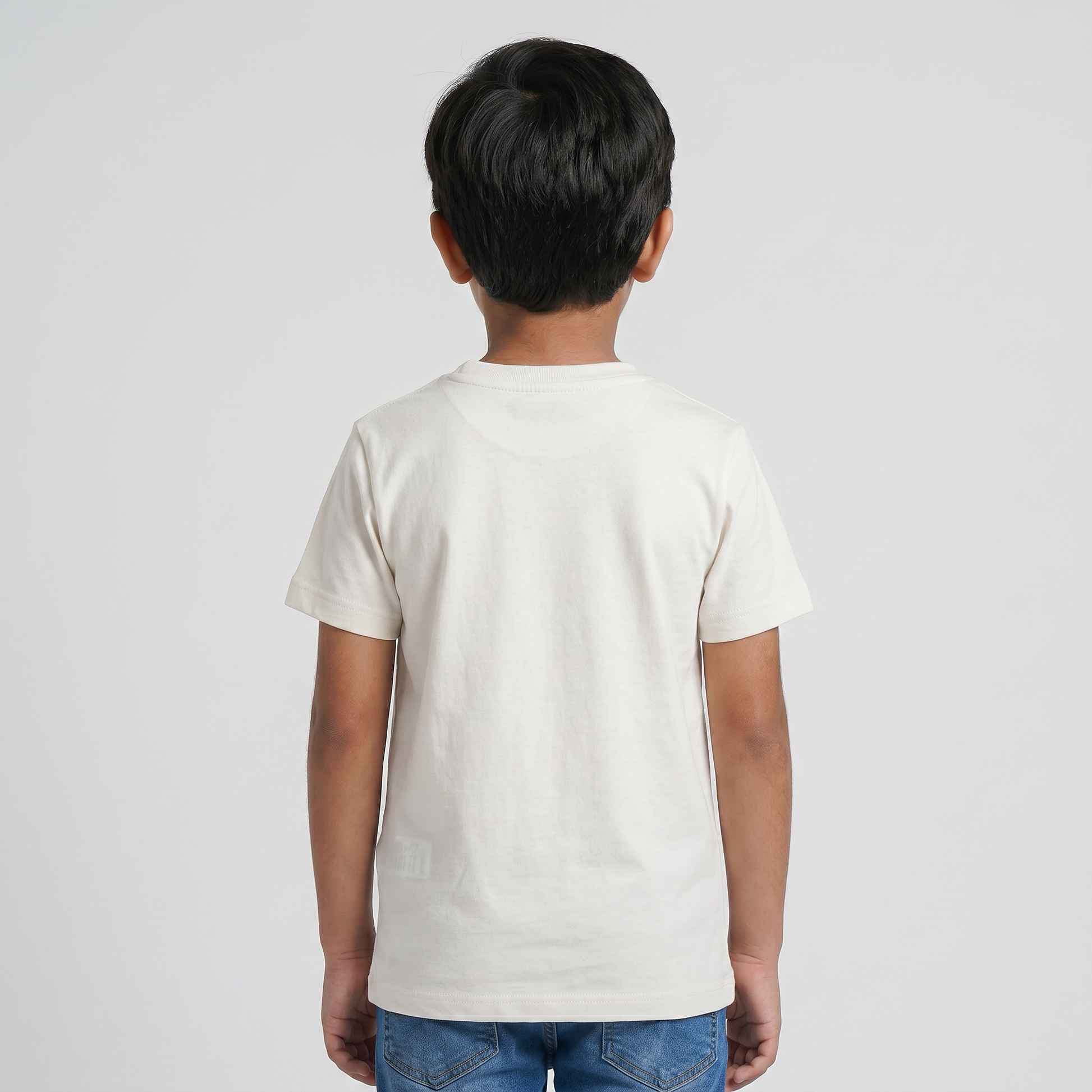 Boys Cotton Embellished T-Shirt