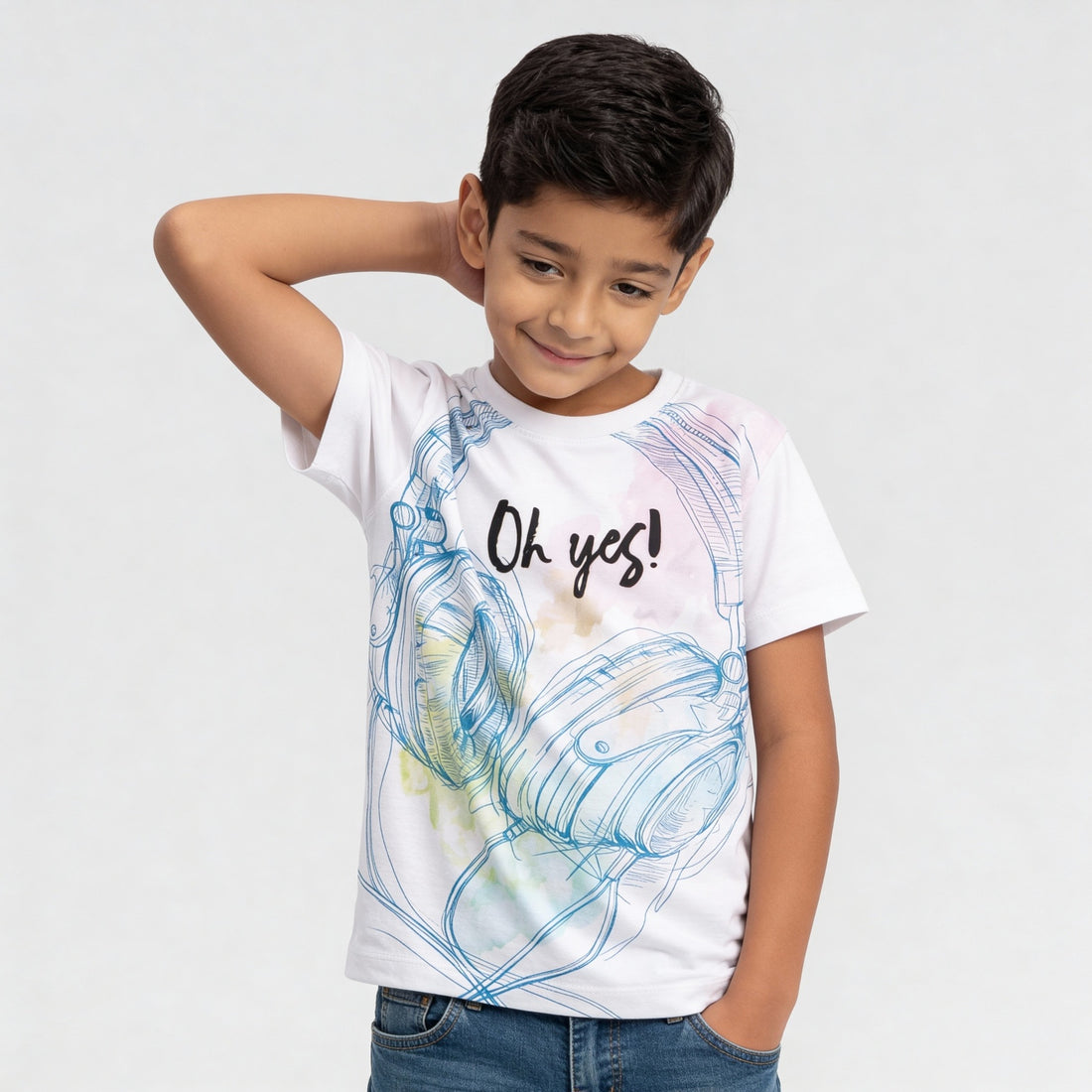 Cotton Printed Half Sleeve T-Shirt