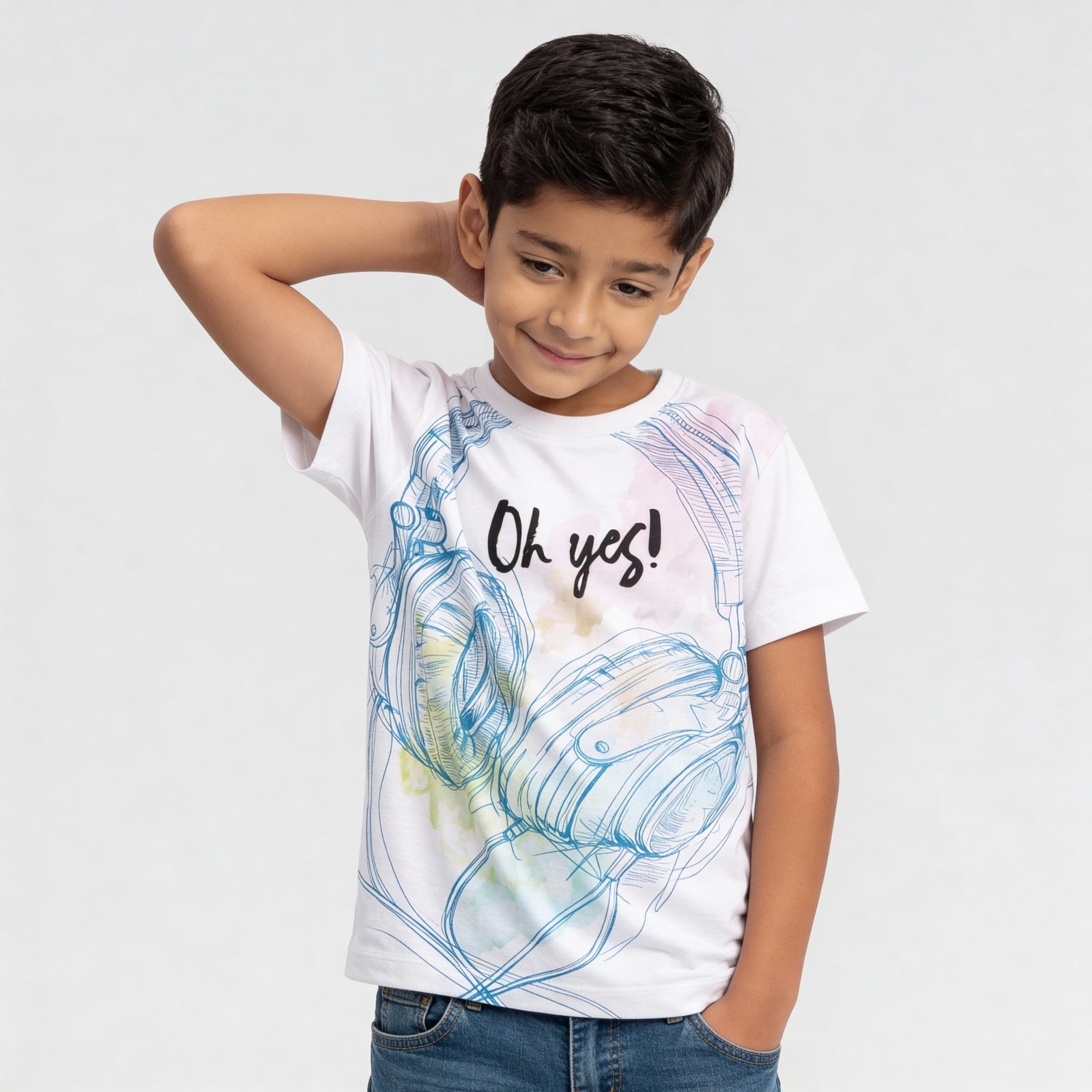 Cotton Printed Half Sleeve T-Shirt