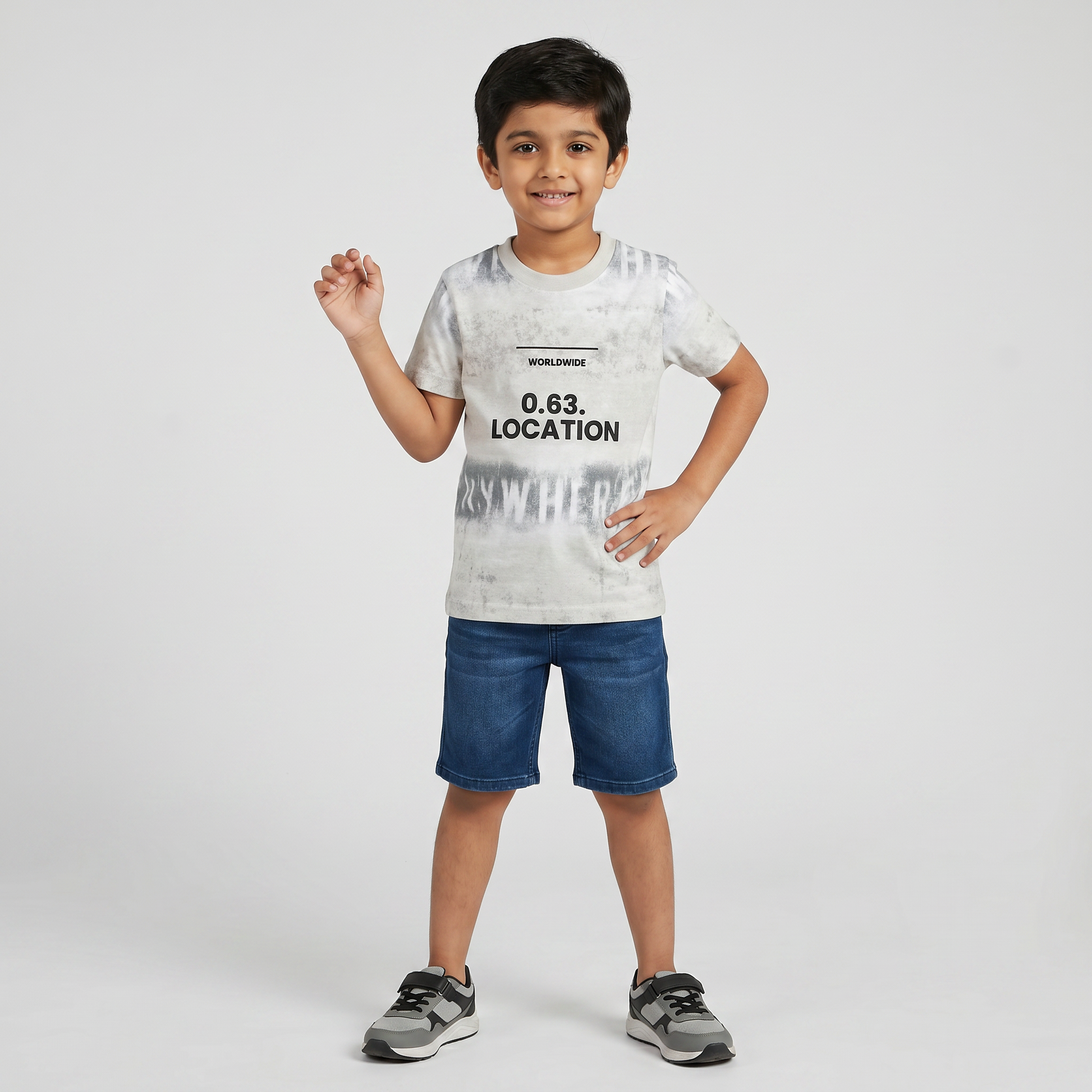 Boys Cotton Printed T-Shirt