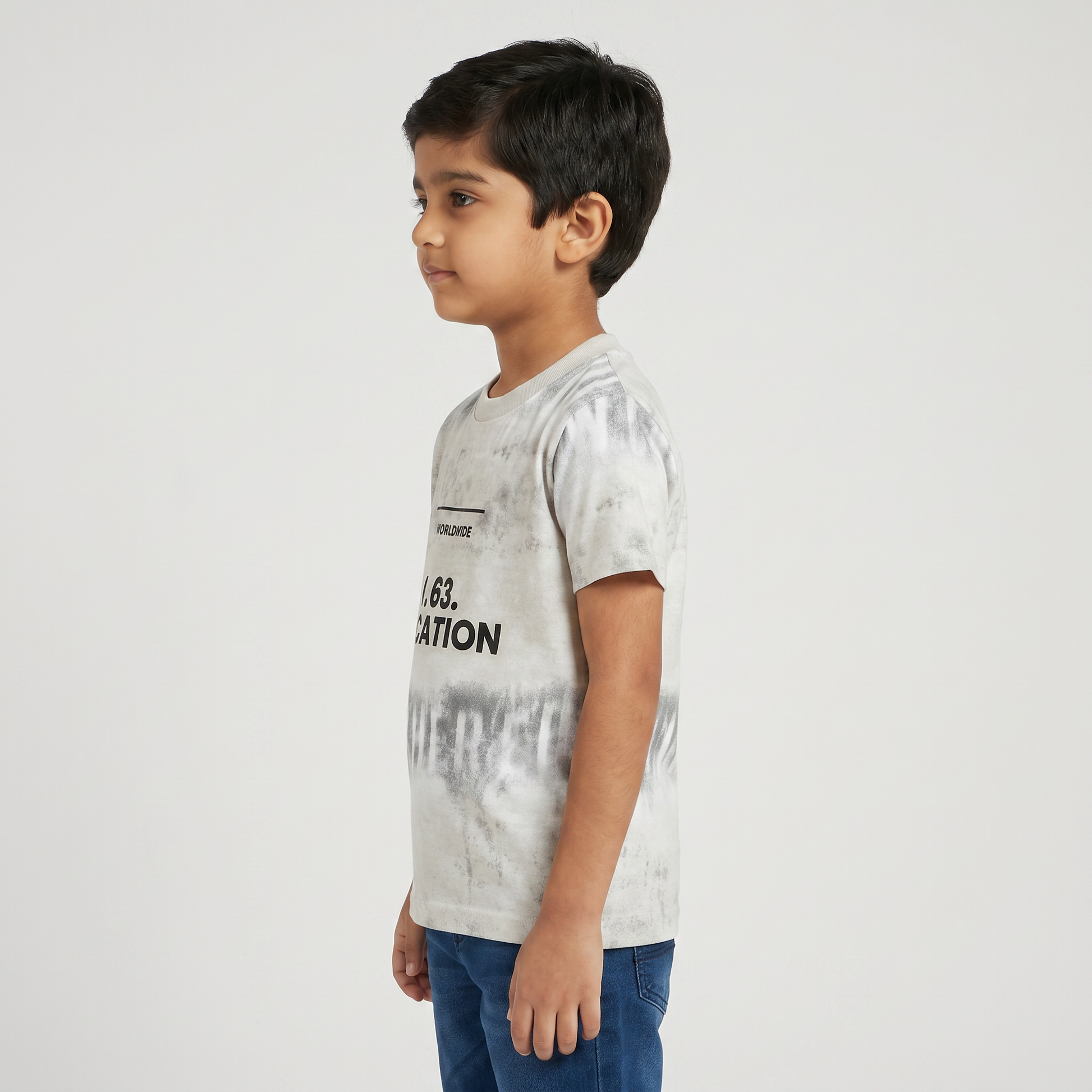 Boys Cotton Printed T-Shirt