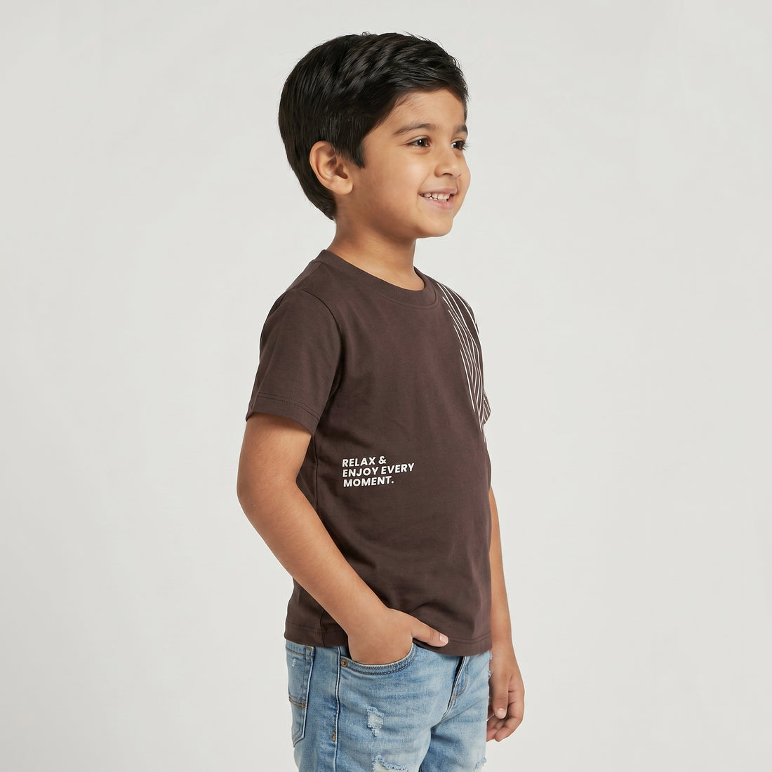 Boys Cotton Cut and Sew T-Shirt