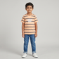 Boys Cotton Striped T-Shirt