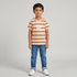 Boys Cotton Striped T-Shirt