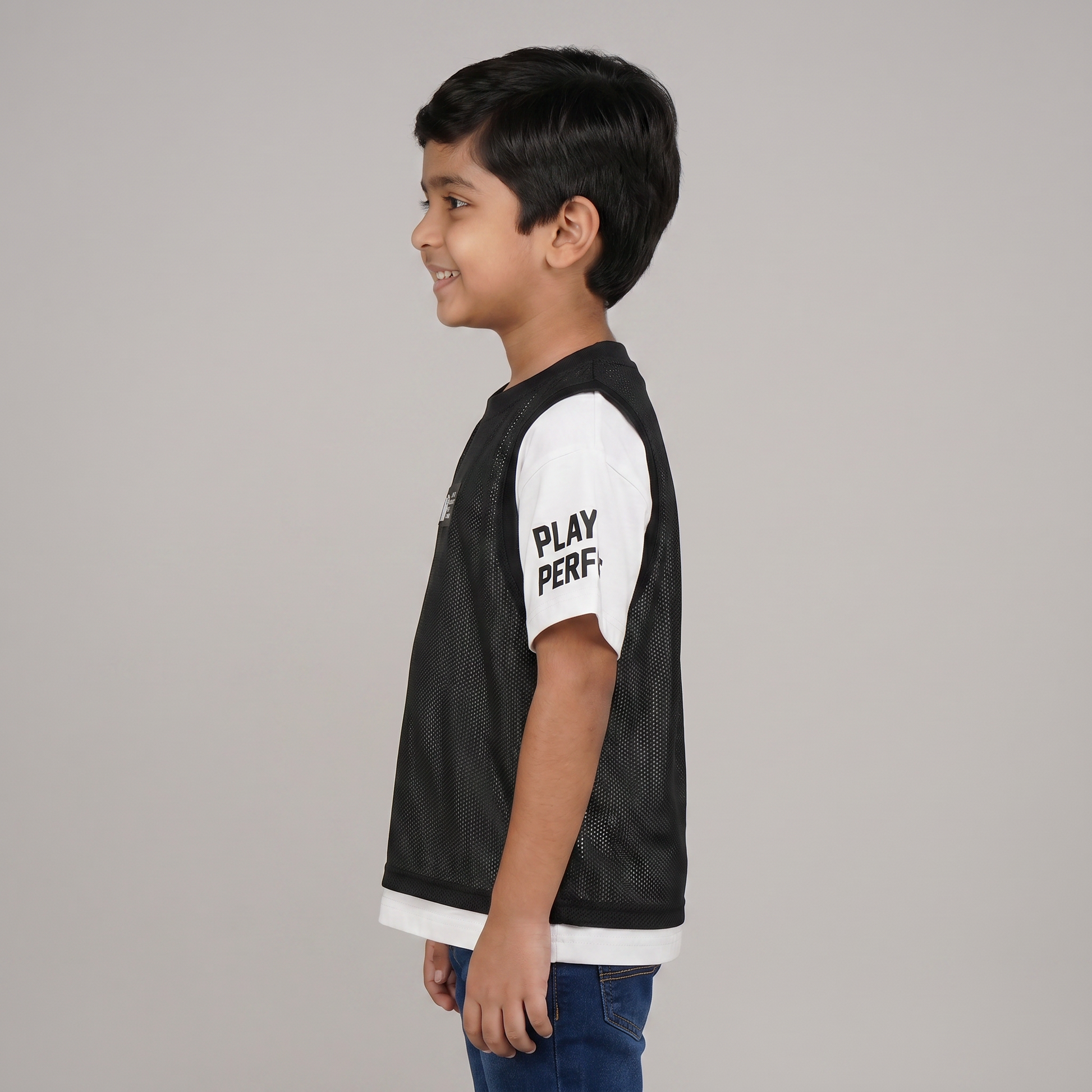 Boys Cotton Printed T-Shirt