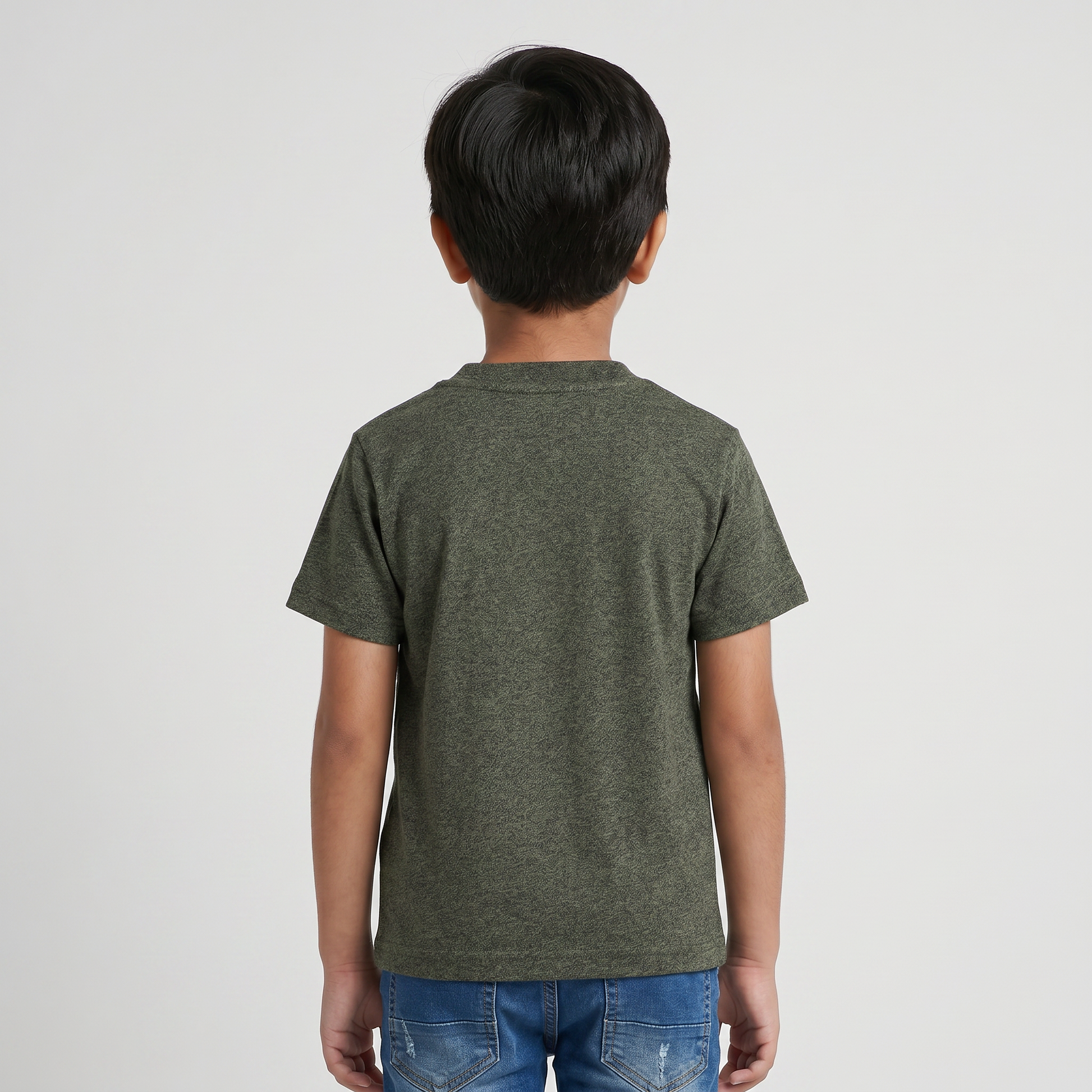 Boys Cotton Structured T-Shirt