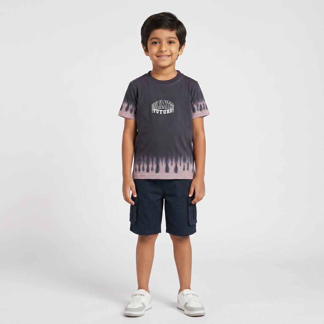 Boys Cotton Tie - Dye T-Shirt