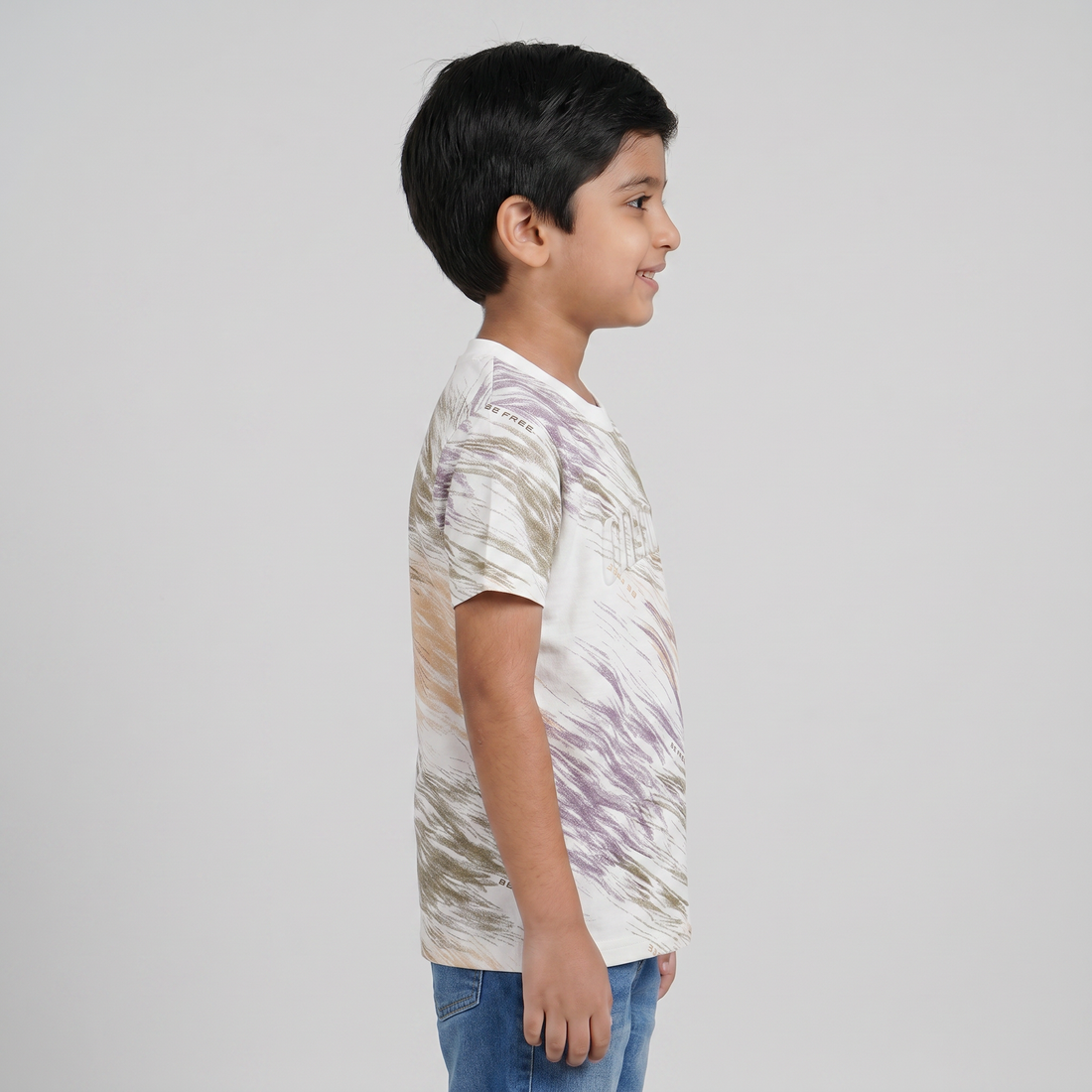Boys Cotton Printed T-Shirt
