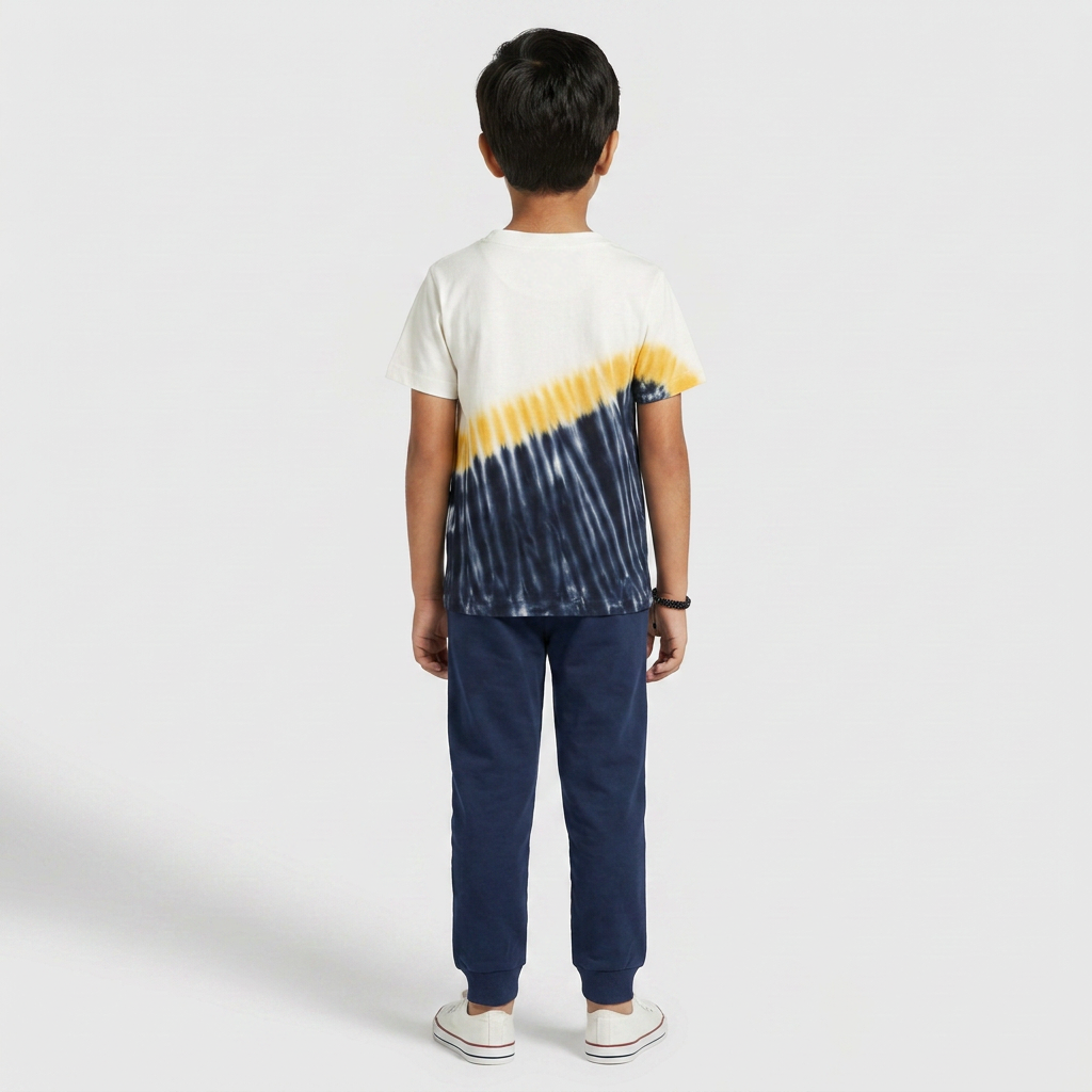 Boys Cotton Tie - Dye T-Shirt