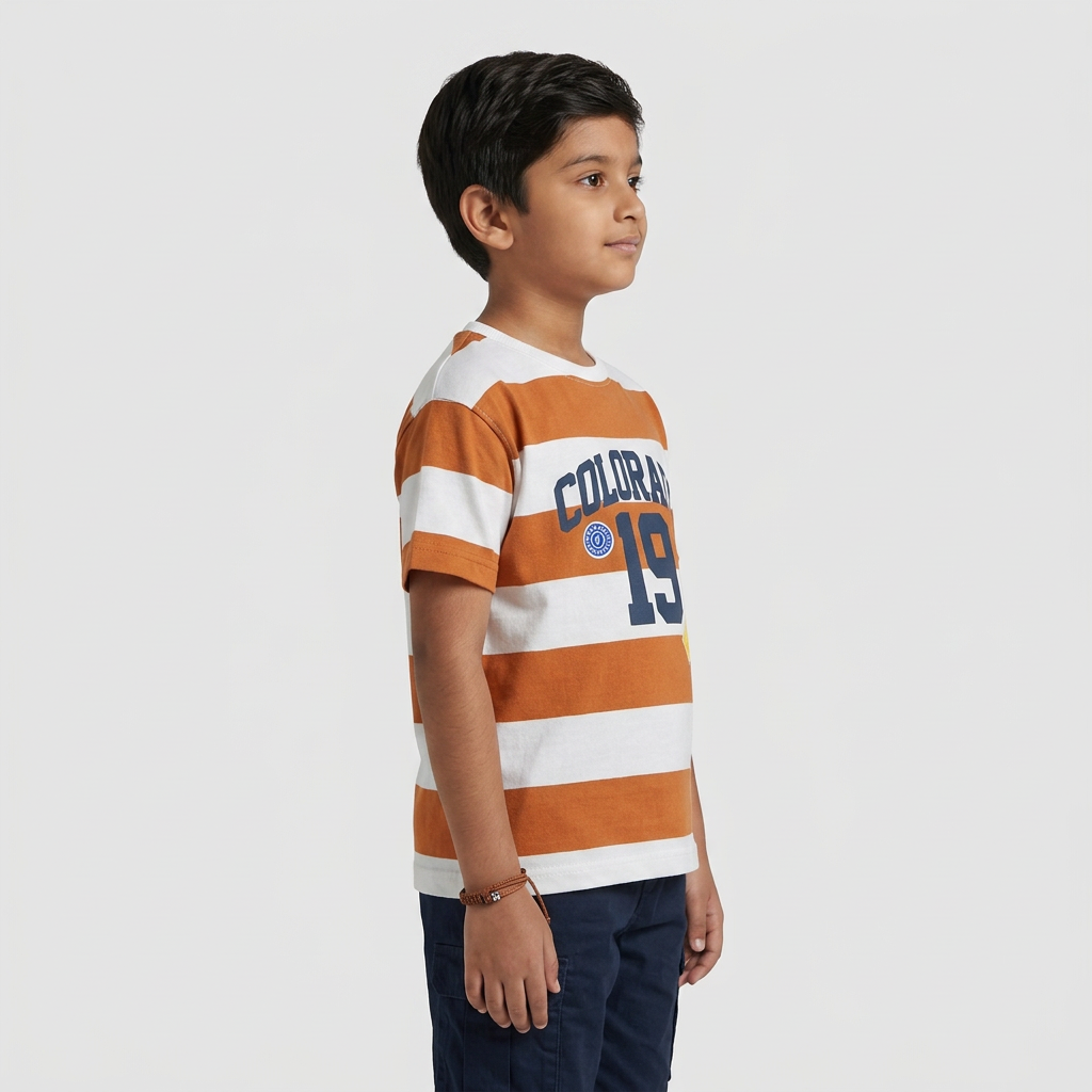 Boys Cotton Printed T-Shirt