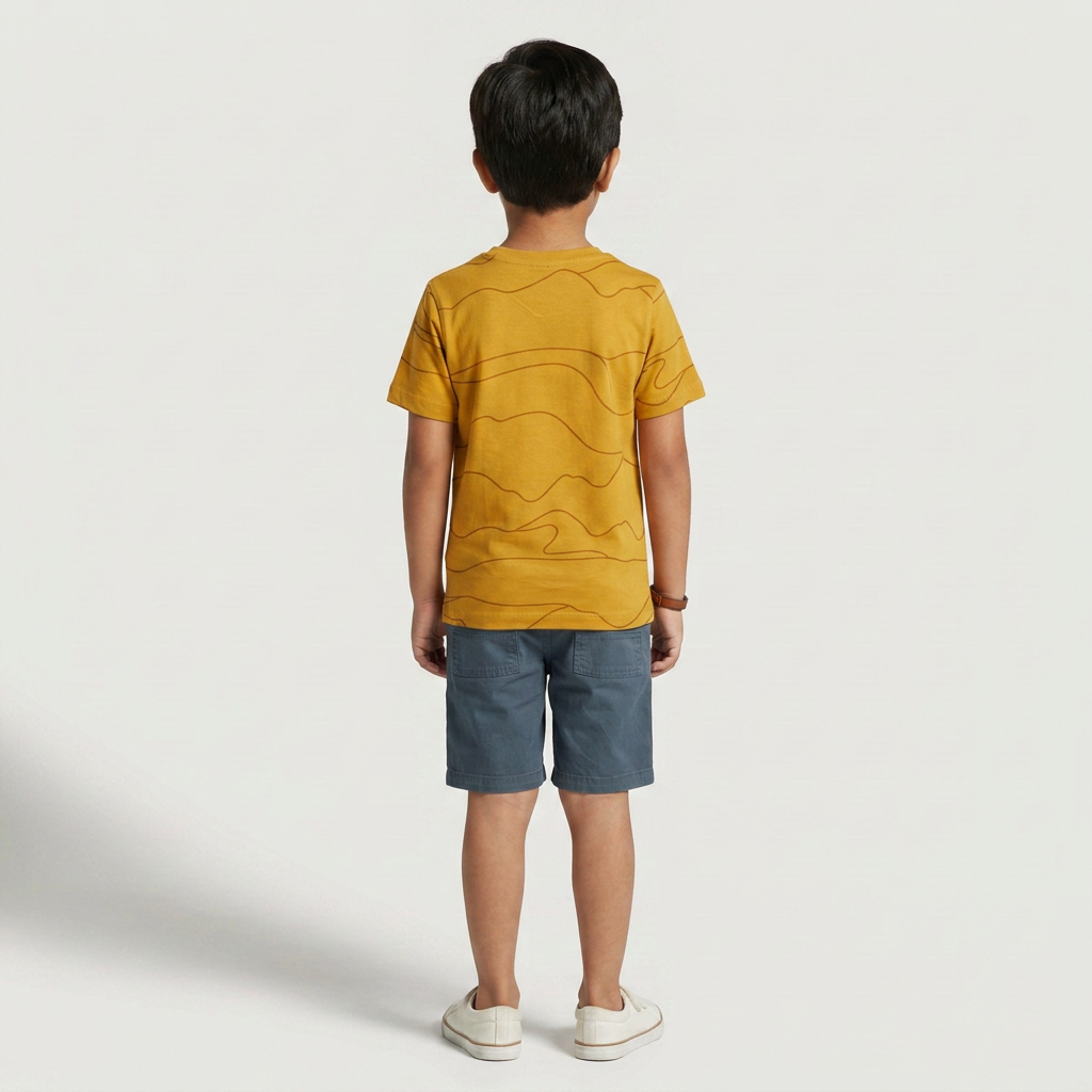 Boys Cotton Printed T-Shirt