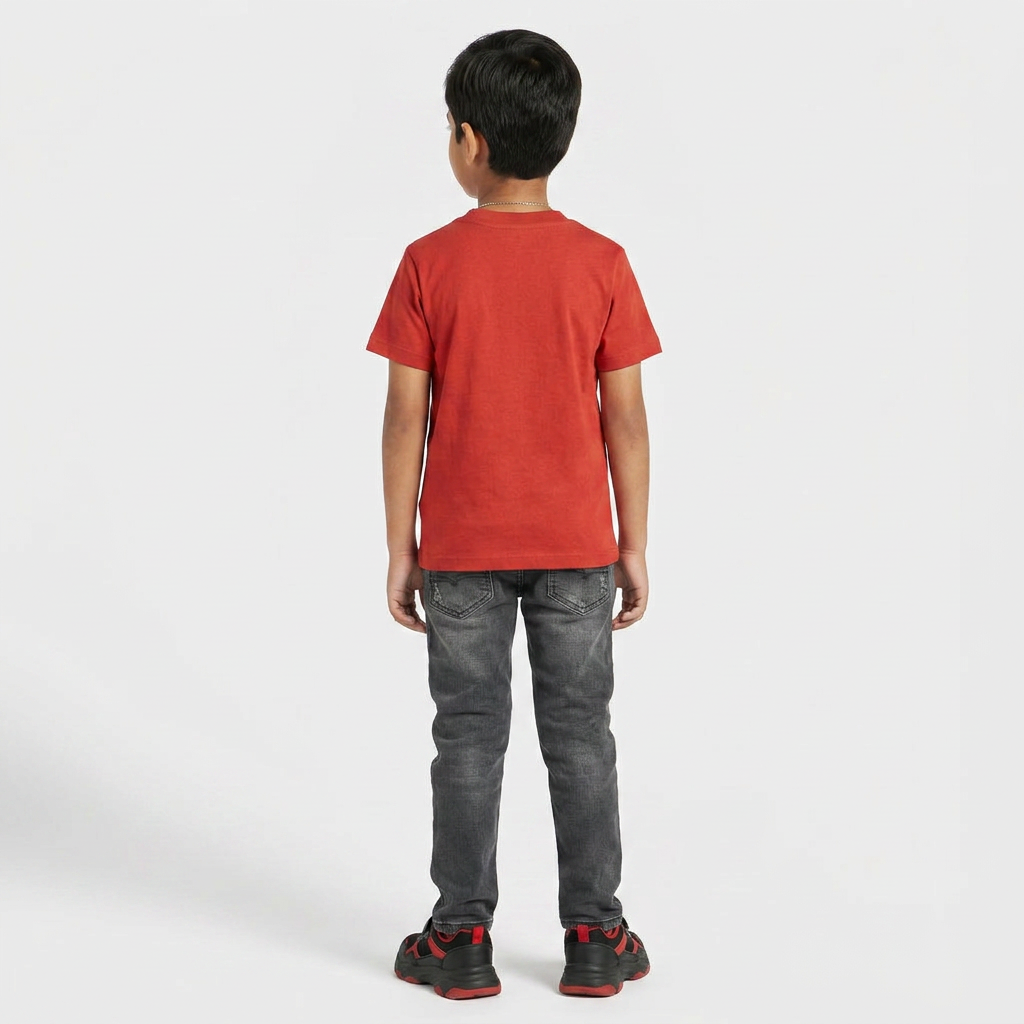 Boys Cotton Printed T-Shirt