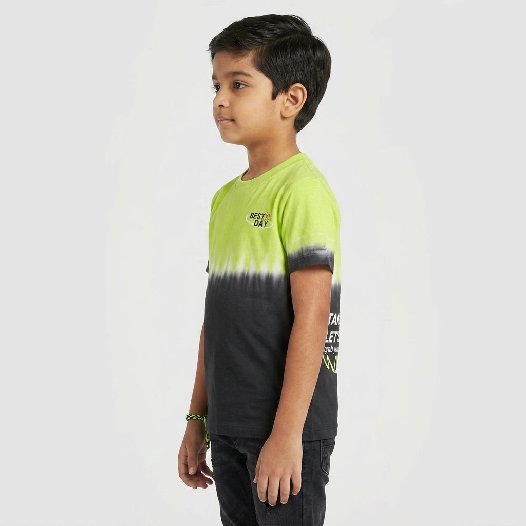 Boys Cotton Printed T-Shirt