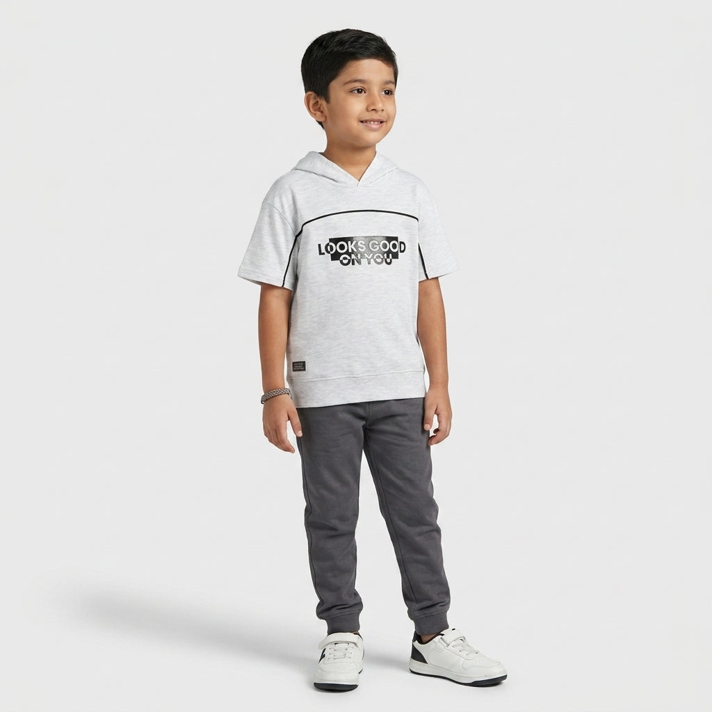 Boys Cotton Printed T-Shirt