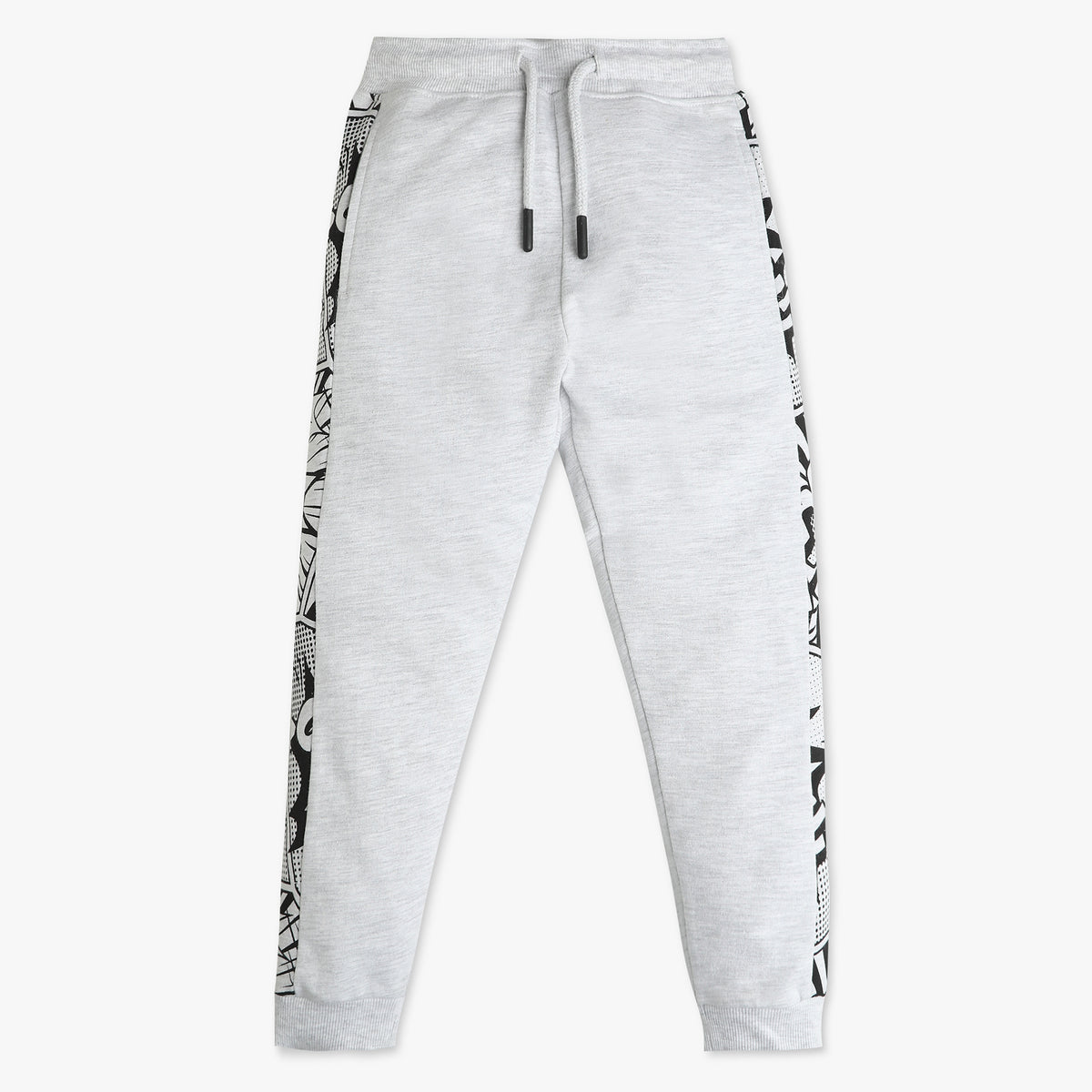 Boys Cut and Sew Full Length Pop Joggers