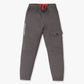 Boys Regular Fit Cut and Sew Mid Rise Joggers