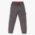 Boys Regular Fit Cut and Sew Mid Rise Joggers