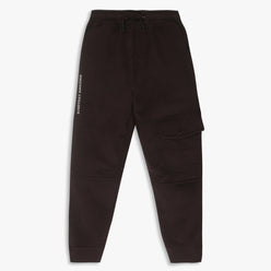 Boys Regular Fit Solid Mid Rise Joggers