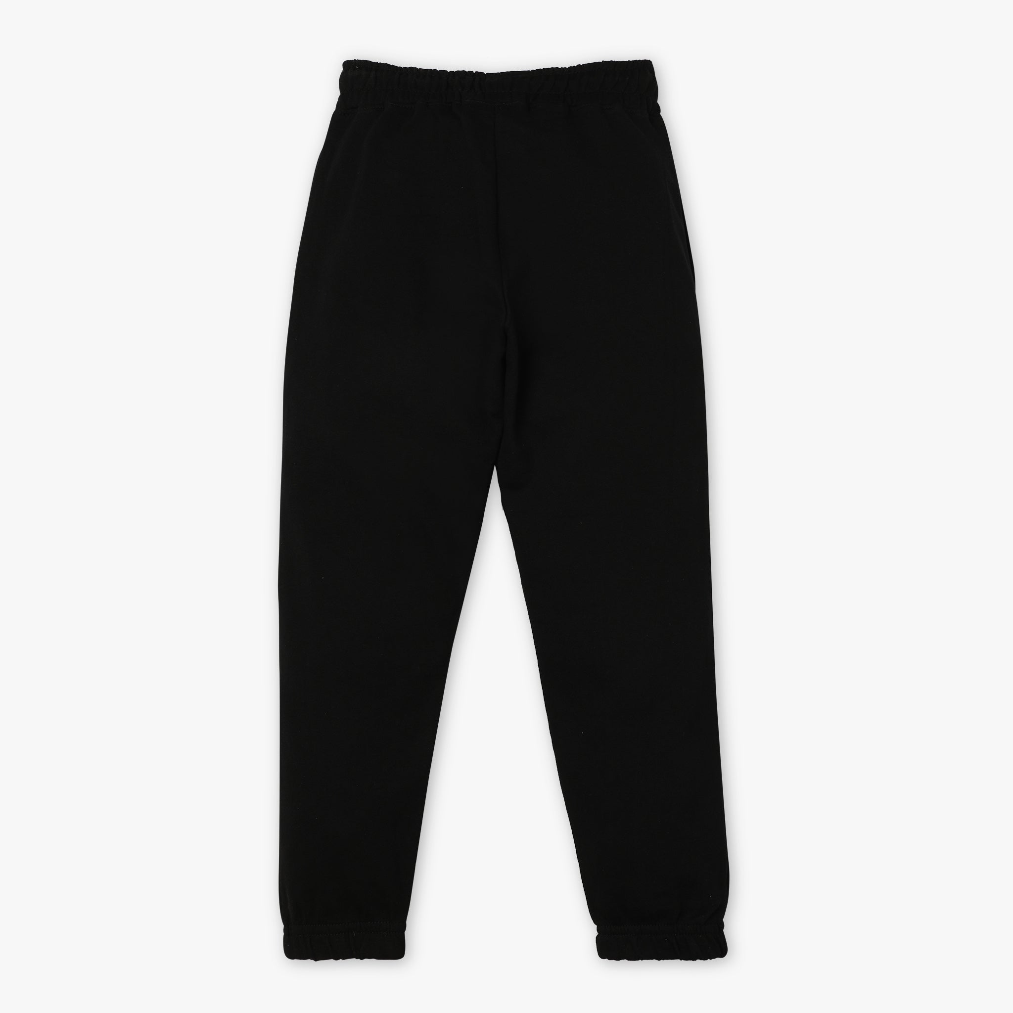 Boys Regular Fit Solid Mid Rise Joggers