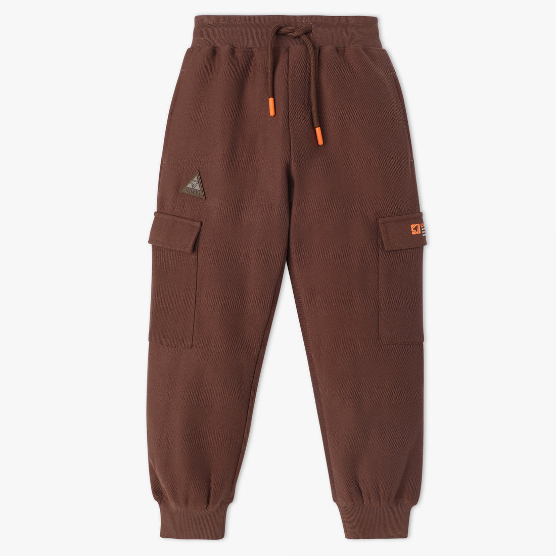 Regular Fit Solid Full Length Mid Rise Joggers