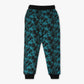 Regular Fit All Over Print Full Length Mid Rise Joggers
