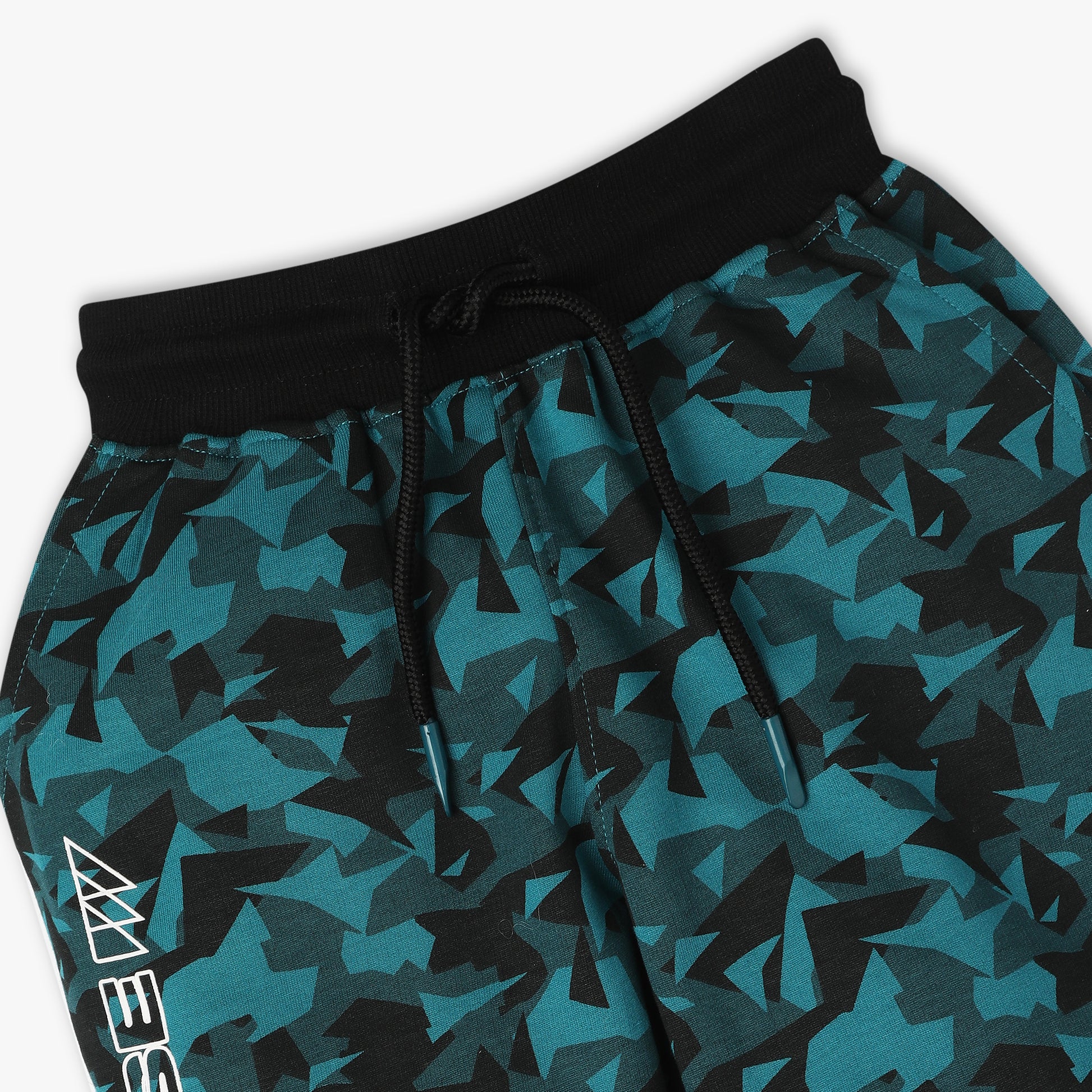 Regular Fit All Over Print Full Length Mid Rise Joggers