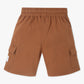 Boys Knee Length Oversize Pop Cargo Shorts