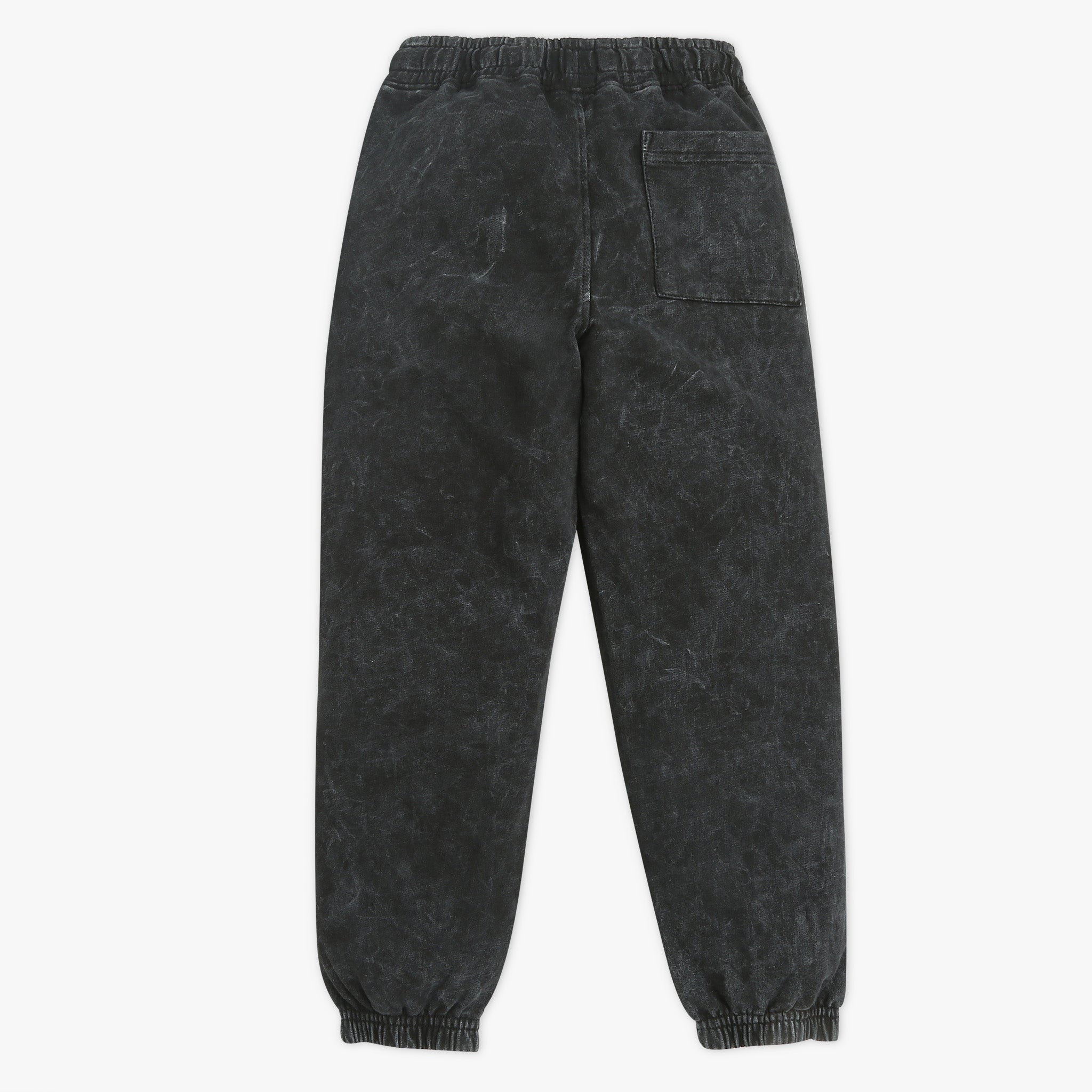Boys Solid Full Length Pop Remosol Jogger