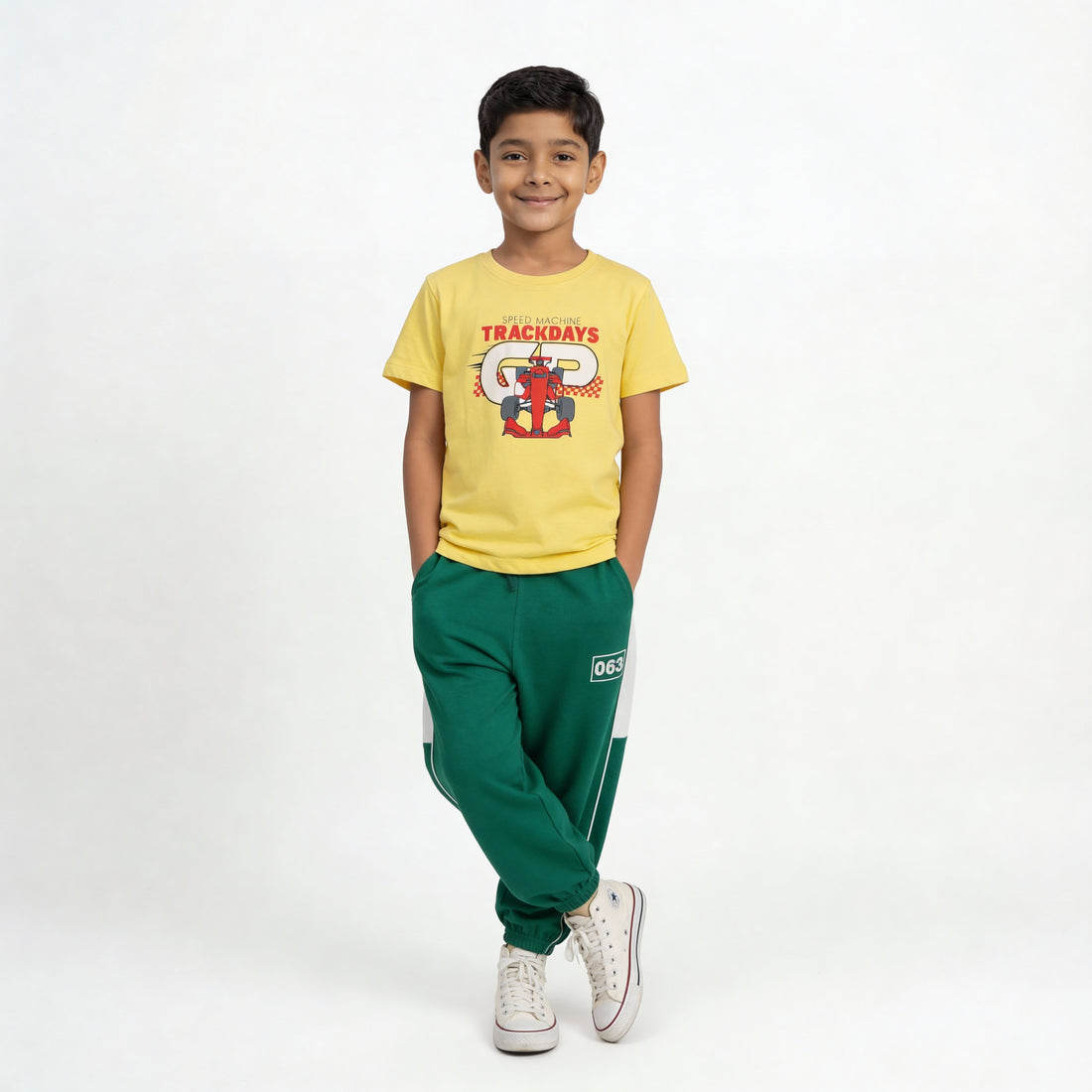 Boys Cotton Pop Joggers