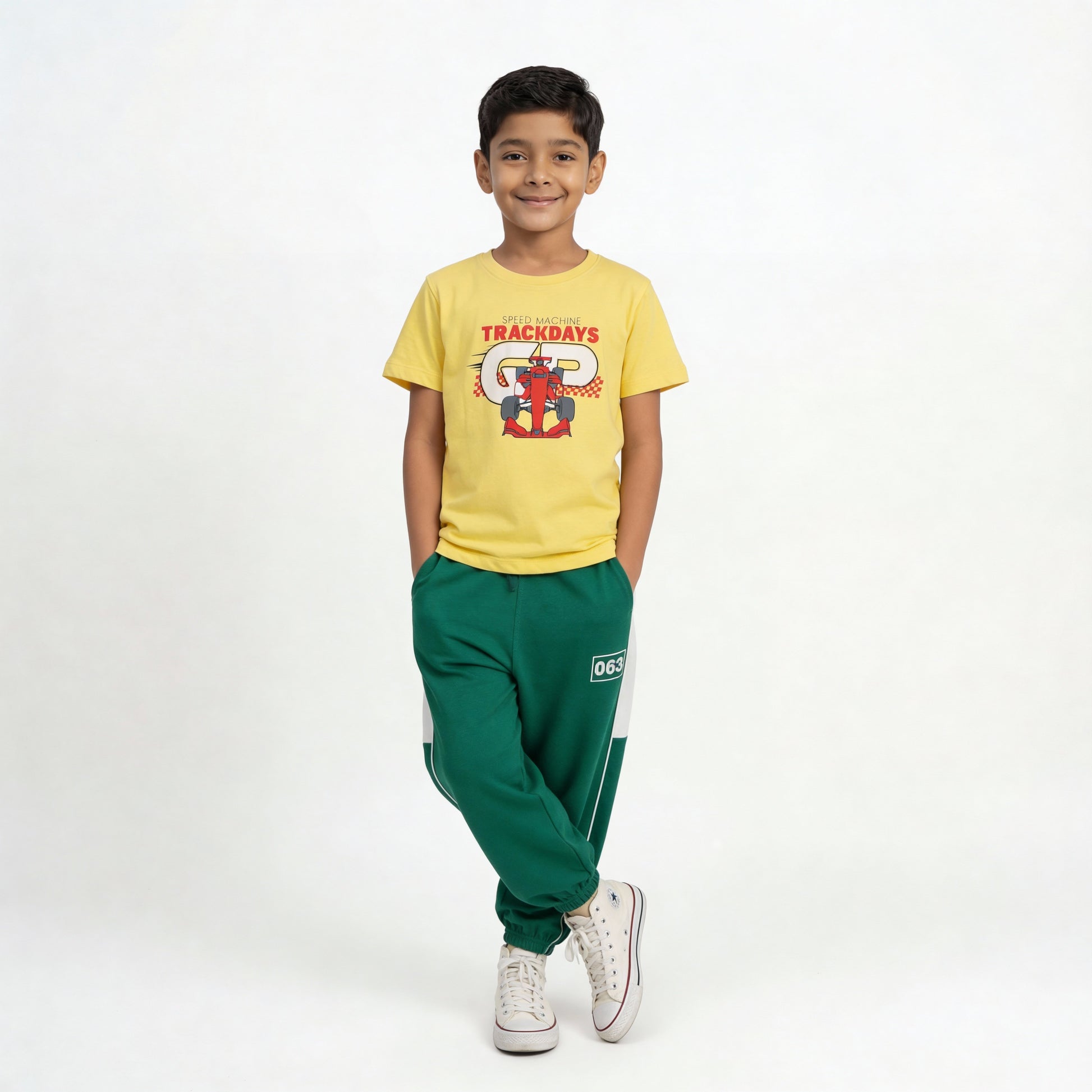 Boys Cotton Pop Joggers