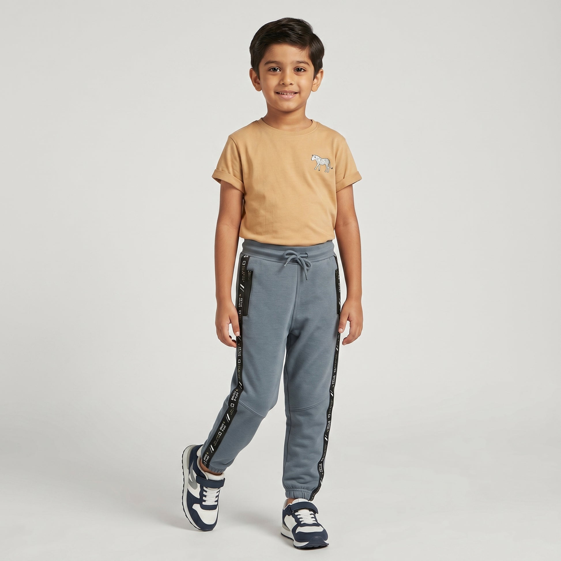 Boys Cut and Sew Joggers