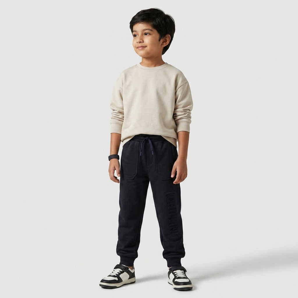 Boys Cotton Cut and Sew Joggers