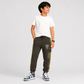 Boys Cut and Sew Mid Rise Joggers