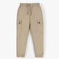 Boys Solid Full Length Cargos