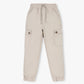 Boys Solid Full Length Cargos