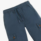 Boys Solid Full Length Cargos