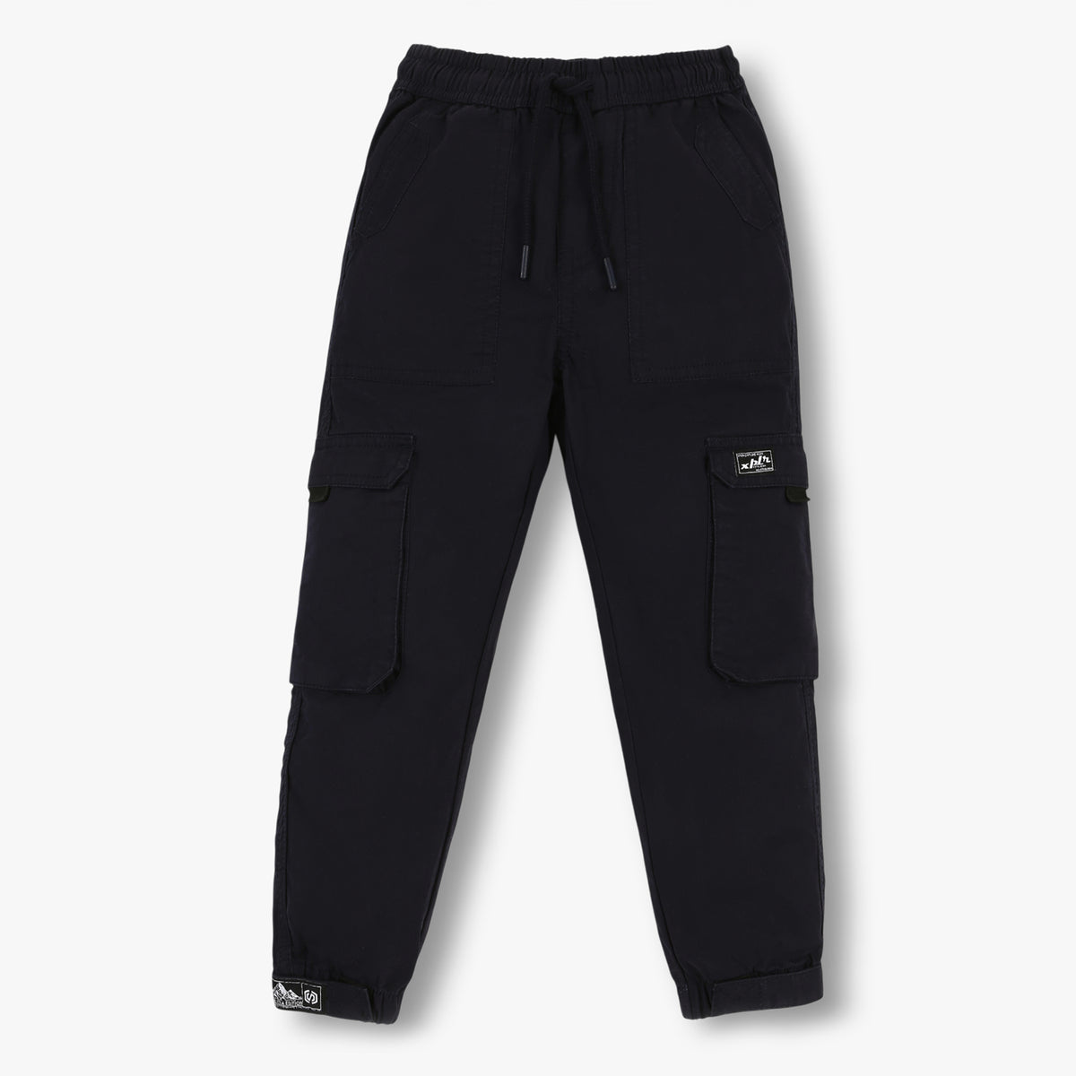 Boys Mid Rise Full Length Cargos