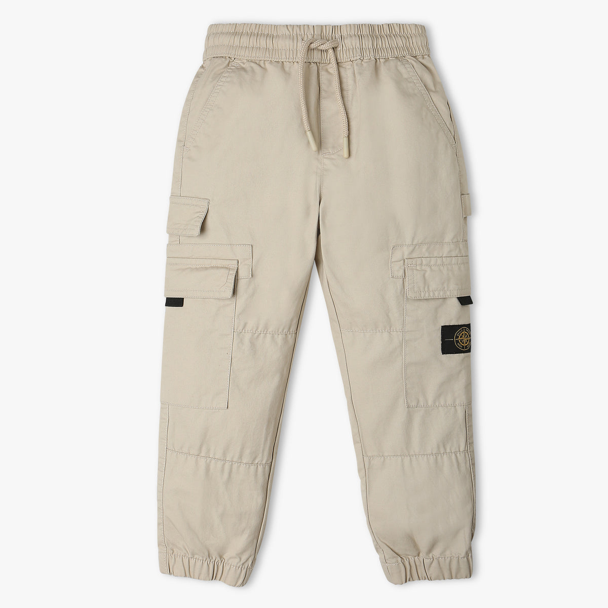 Boys Mid Rise Full Length Cargos