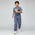 Boys Cotton Solid Joggers
