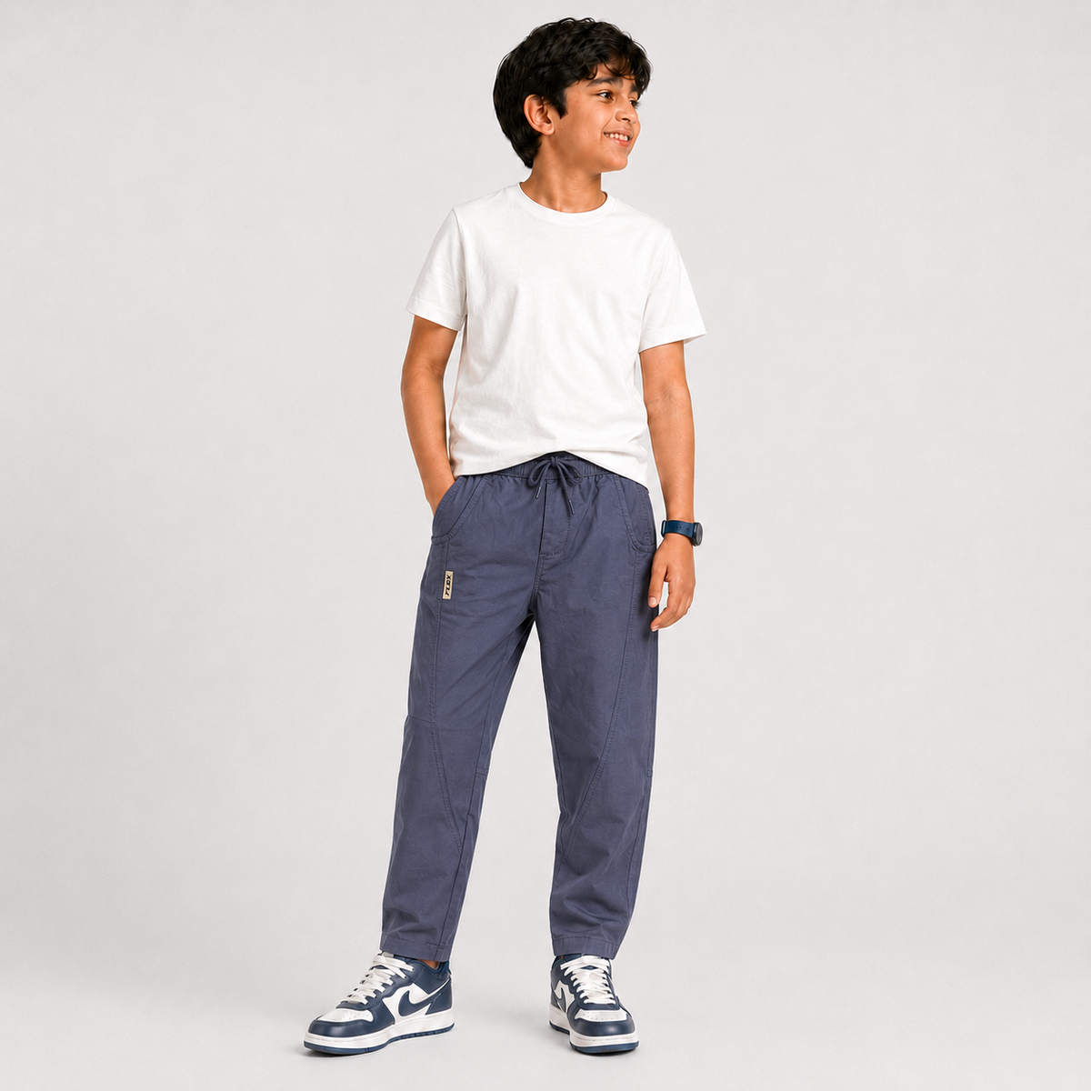 Boys Cotton Cut and Sew Trousers