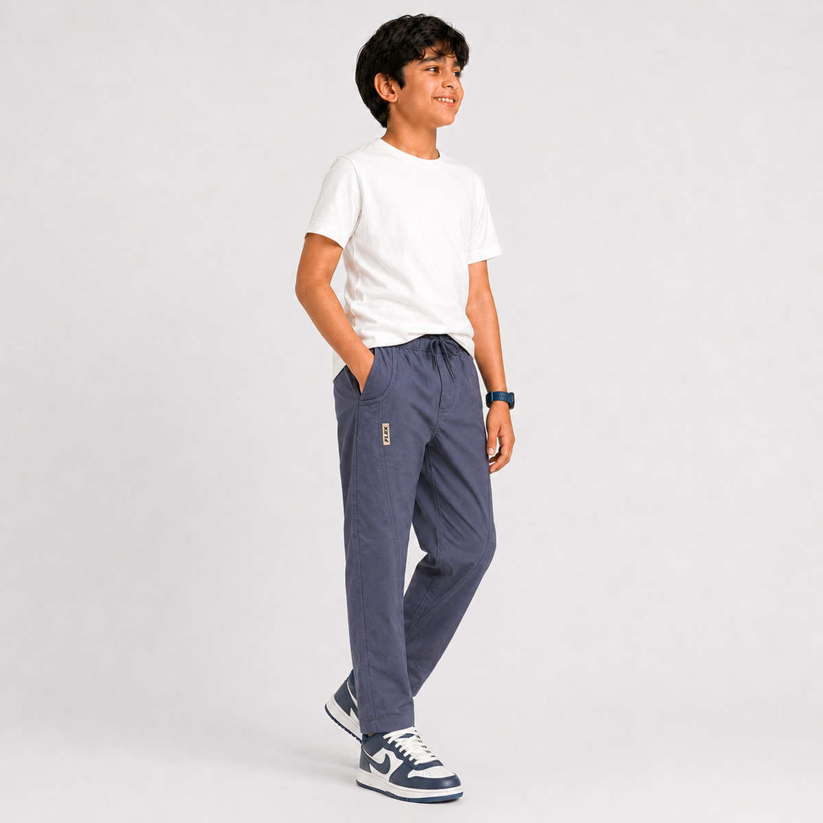 Boys Cotton Cut and Sew Trousers
