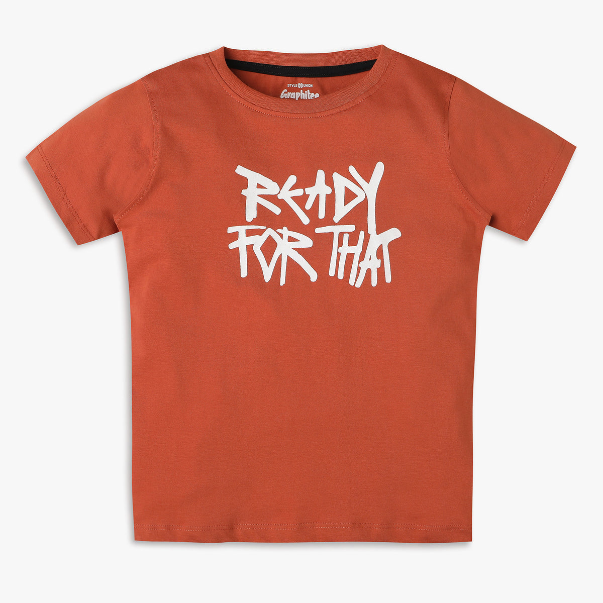 Boys Regular Fit Printed T-Shirt