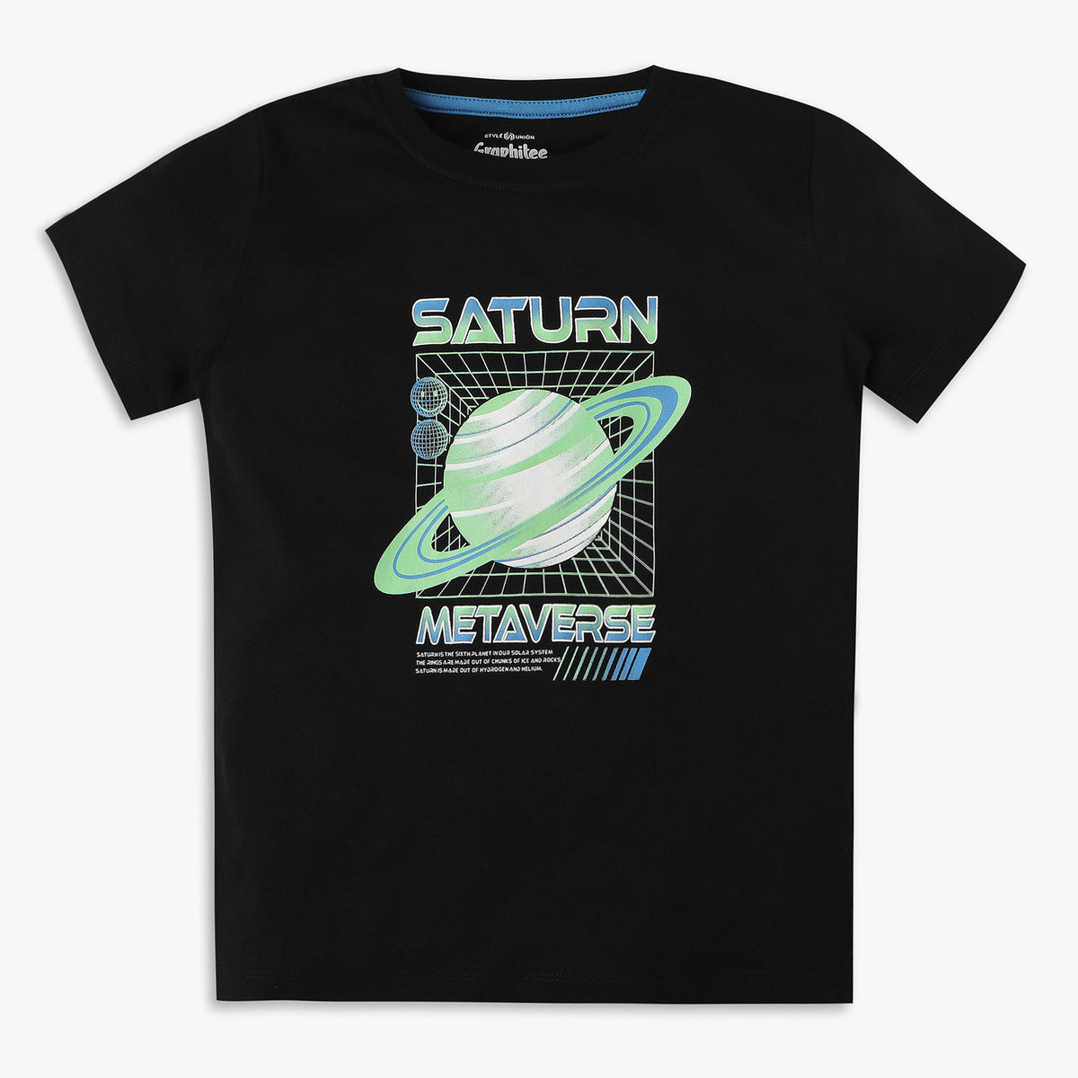 Boys Regular Fit Graphic T-Shirt