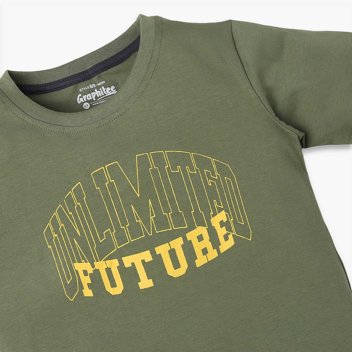 Boys Regular Fit Graphic T-Shirt