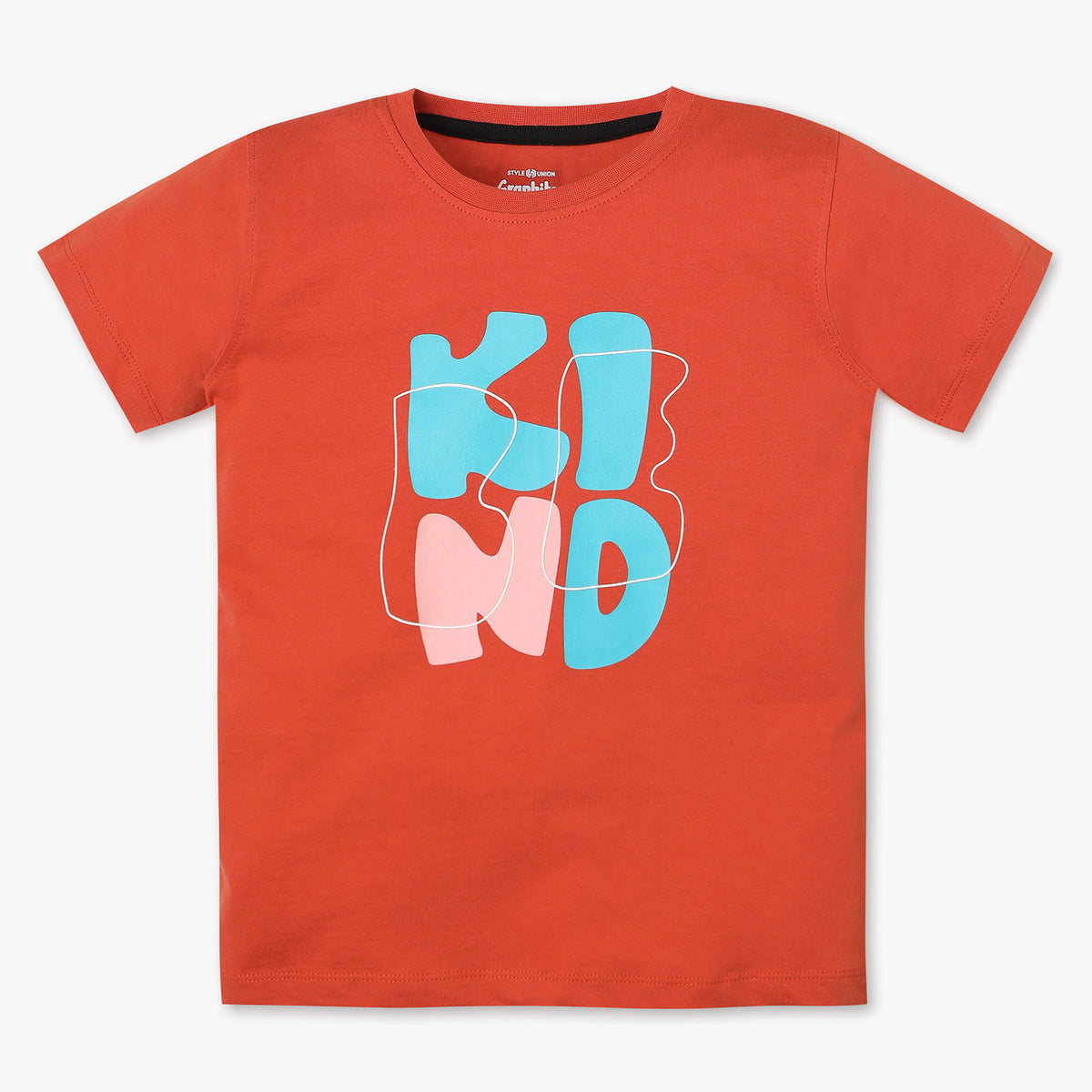 Boys Graphic Crew Neck T-Shirt