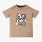 Boys Regular Fit Crew Neck Graphic T-Shirt