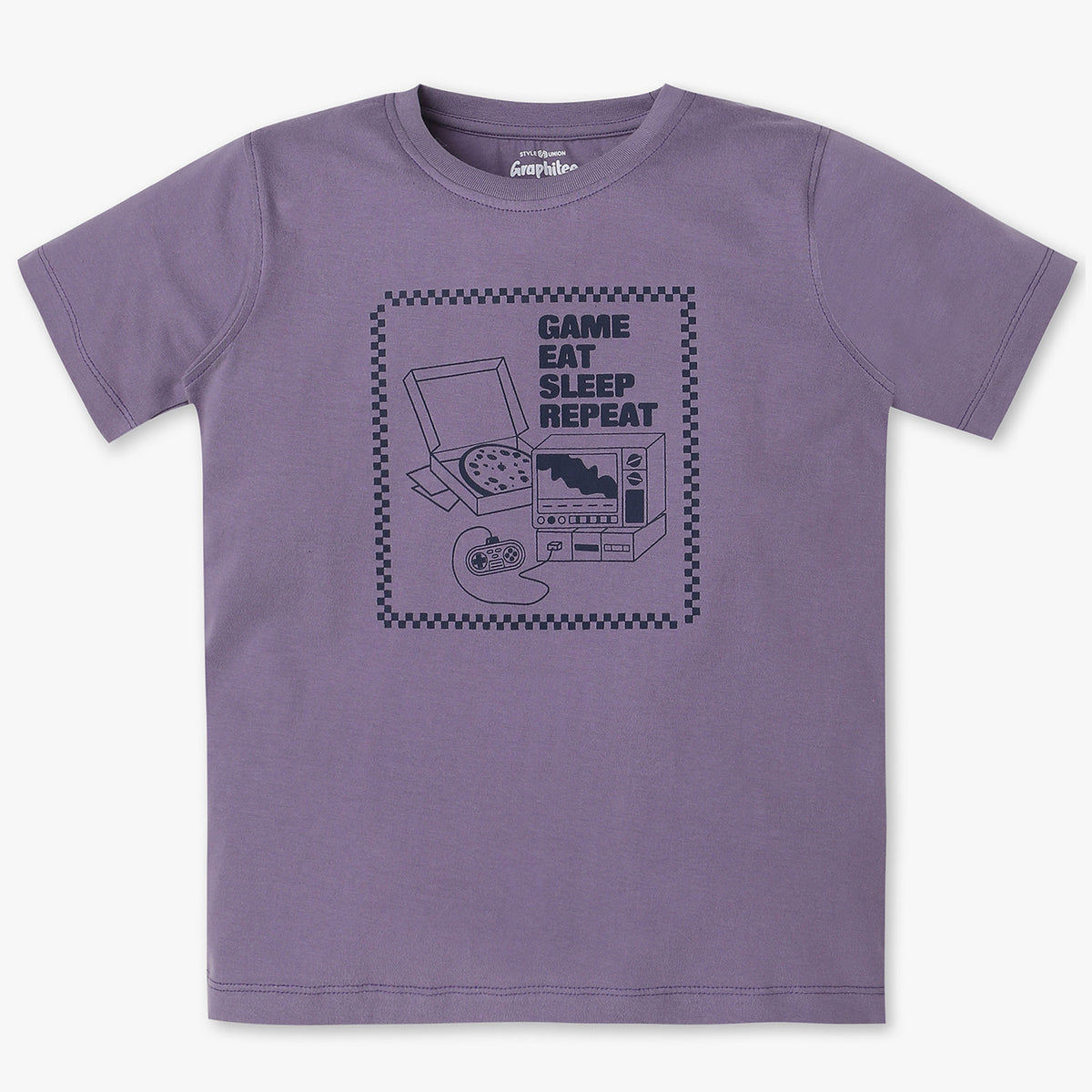 Boys Graphic Crew Neck T-Shirt